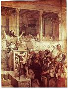 Maurycy Gottlieb Christ Preaching at Capernaum France oil painting artist